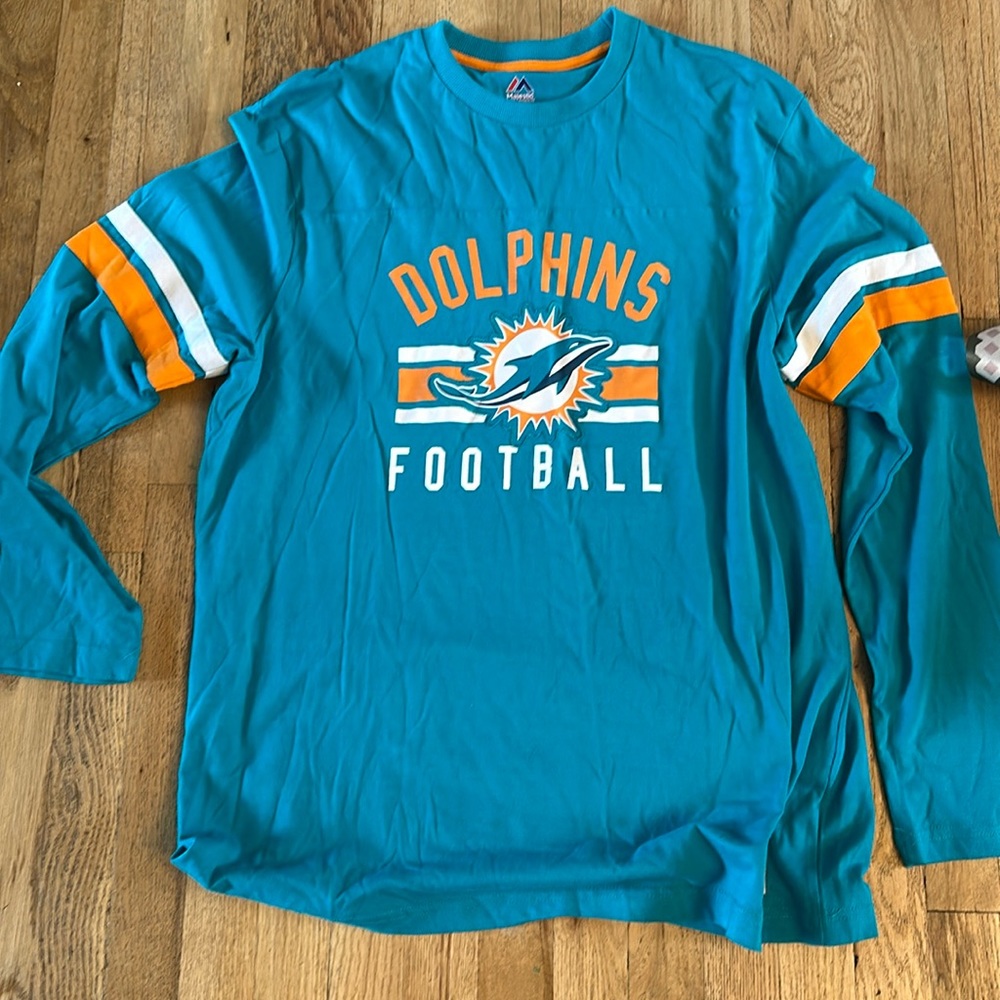 Miami dolphins long sleeve tee